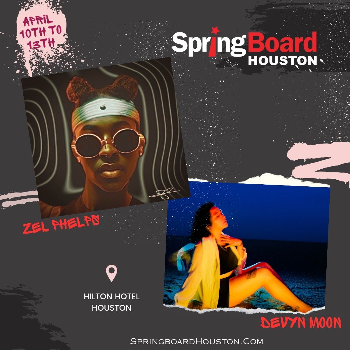 Big Shout out to @zelphelps and @devynmoonn !! Welcome to Springboard Houston 2024!!
#springboardfest #musicfestival #indiemusic #indiemusician #indiemusicians #IndieArtists #indiefestival  #houstontx #houstonmusicscene #houstonlove