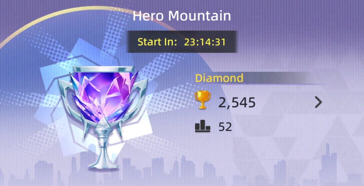 Another #GasHero mountain is over. Got ranked in the first 100. Wish the reward would be as high as before… @GasHeroOfficial