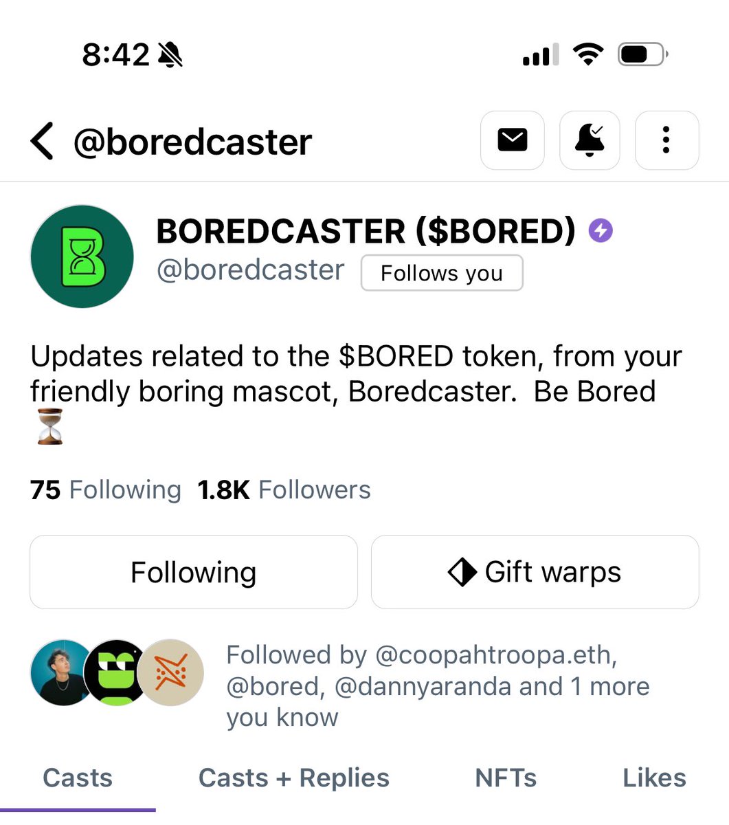 $BORED launched with Party’s latest Token Launcher, now integrated with Uniswap V3 Why this is powerful: - raised $5M through contracts - created LP, locked forever - can now *CLAIM LP FEES* to the Party So far this Party has earned $700K in fees, now in their Party Wallet.