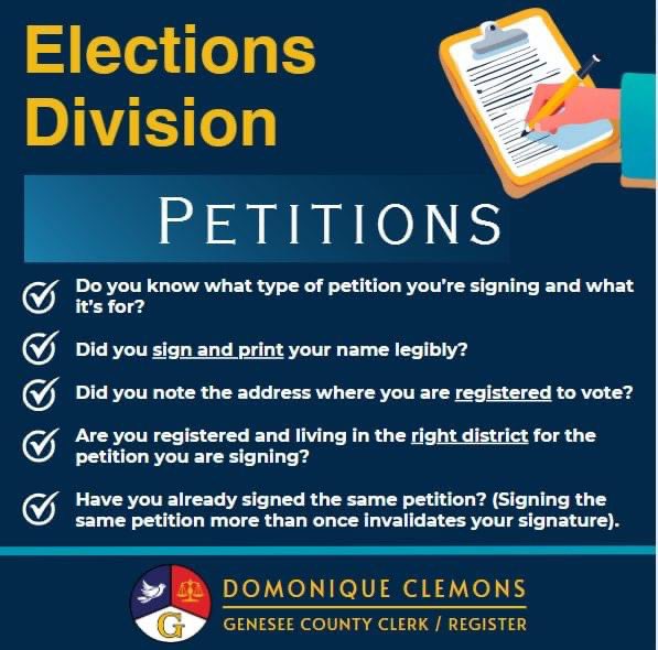 There are a lot of people out collecting signatures for petitions in our community. Be sure you pay attention and know what you are signing!