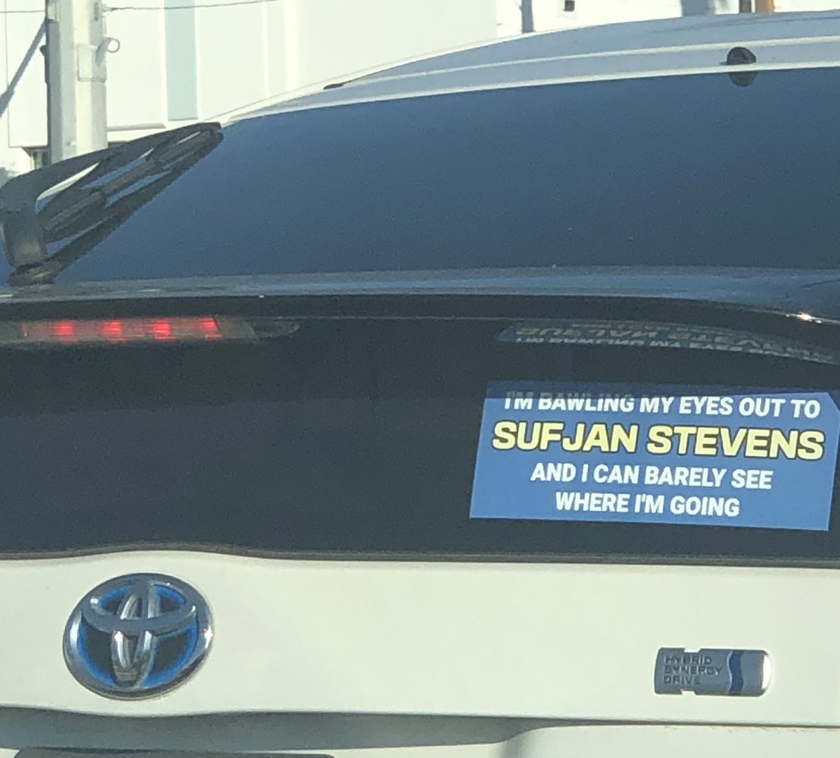 The perfect Prius bumper sticker doesn’t exis–