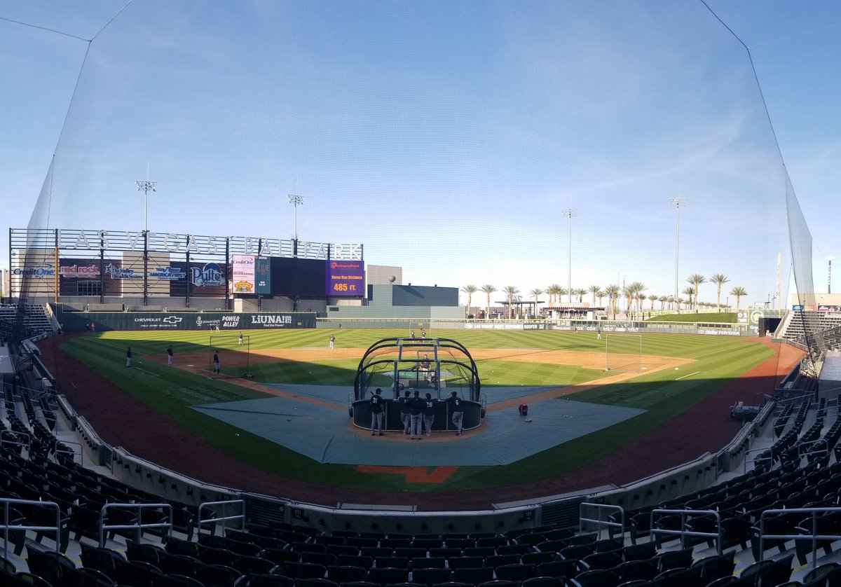 There aren't too many MiLB Stadiums that can deliver on the sight lines, game sounds, and fan experience that the @AviatorsLV have in their gorgeous Las Vegas Ballpark. Don't at me, @Prospects1500!
