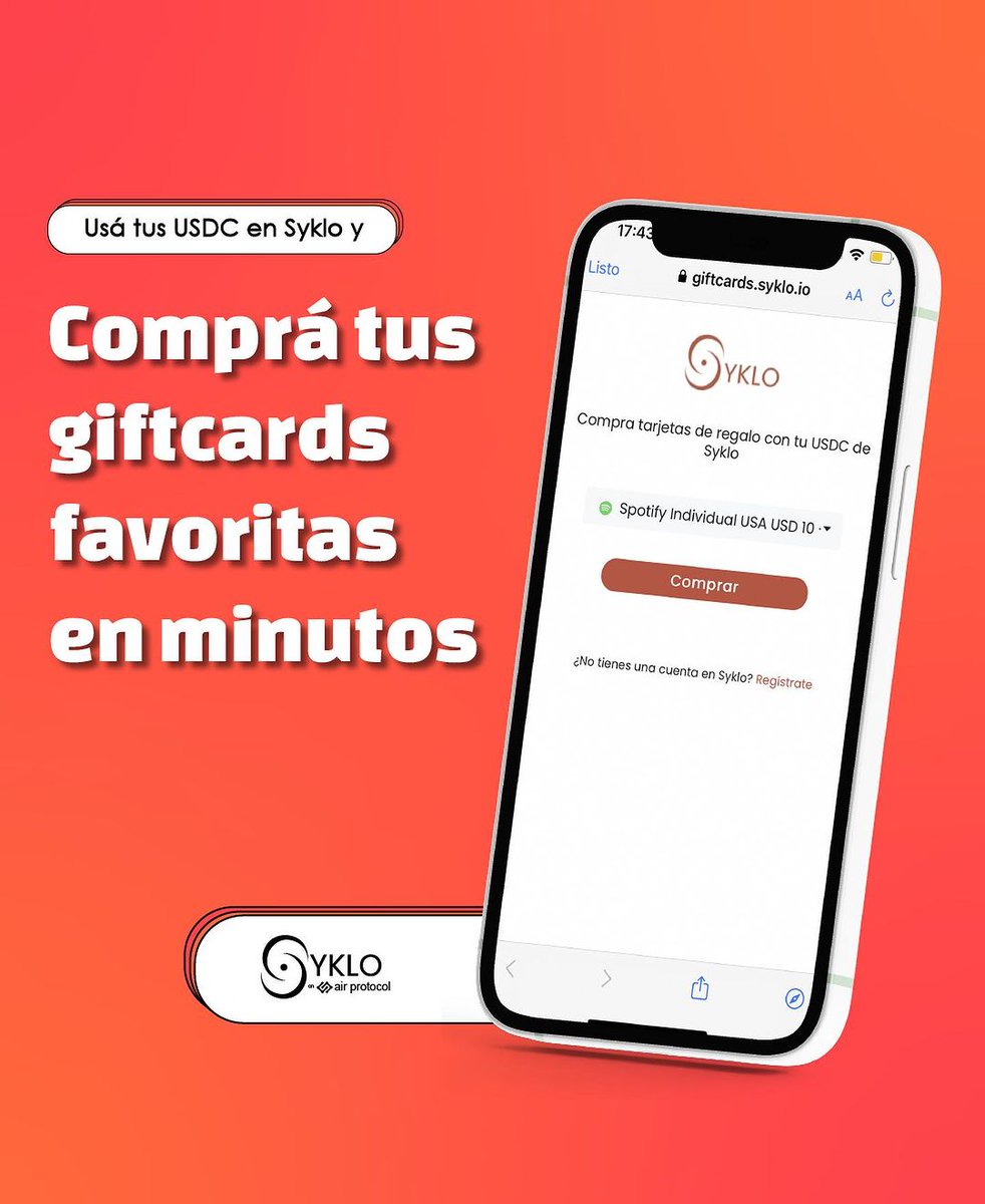 Hacer transferencias internacionales puede ser un problema debido a las altas comisiones. Por esta razón, te recomiendo registrarte en Syklo. Plataforma segura y transparente que no tendrá control sobre tus fondos. Registrate con el siguiente enlace 👇👇 webapp.syklo.io/?referral=PV4K…