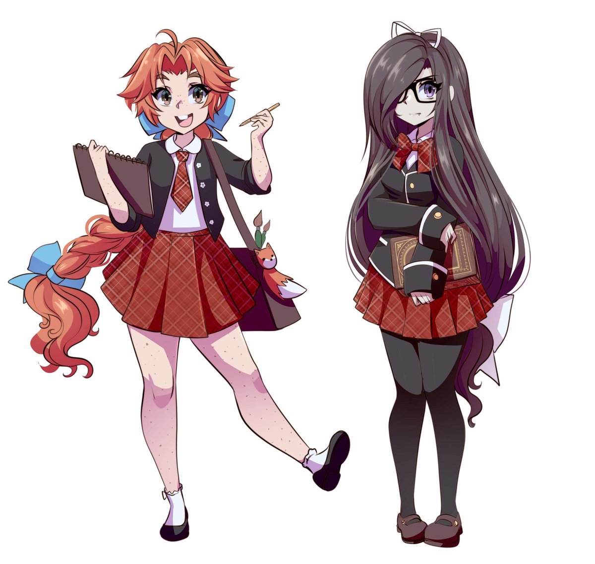 Spookypandagirl's tweet image. May or May not be sneakily doing an AU with friends

.....

These may or may not be the OCs I play as

 (Fr though it's just a little private au with 2 buddies 🥰))