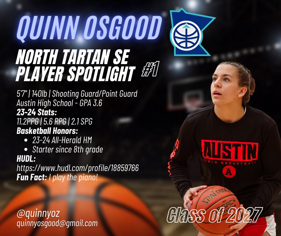 North Tartan -SE (@northtartanse) on Twitter photo π¨π£πππ¬ππ₯ π¦π£π’π§πππππ§π¨
Austin, MN <a href="/quinnyoz/">Quinn Osgood</a> π
β’ Competitor
β’ Quick to the Rim
β’ 3pt Shooter π¨π£πππ¬ππ₯ π¦π£π’π§πππππ§π¨
Austin, MN <a href="/quinnyoz/">Quinn Osgood</a> π
β’ Competitor
β’ Quick to the Rim
β’ 3pt Shooter