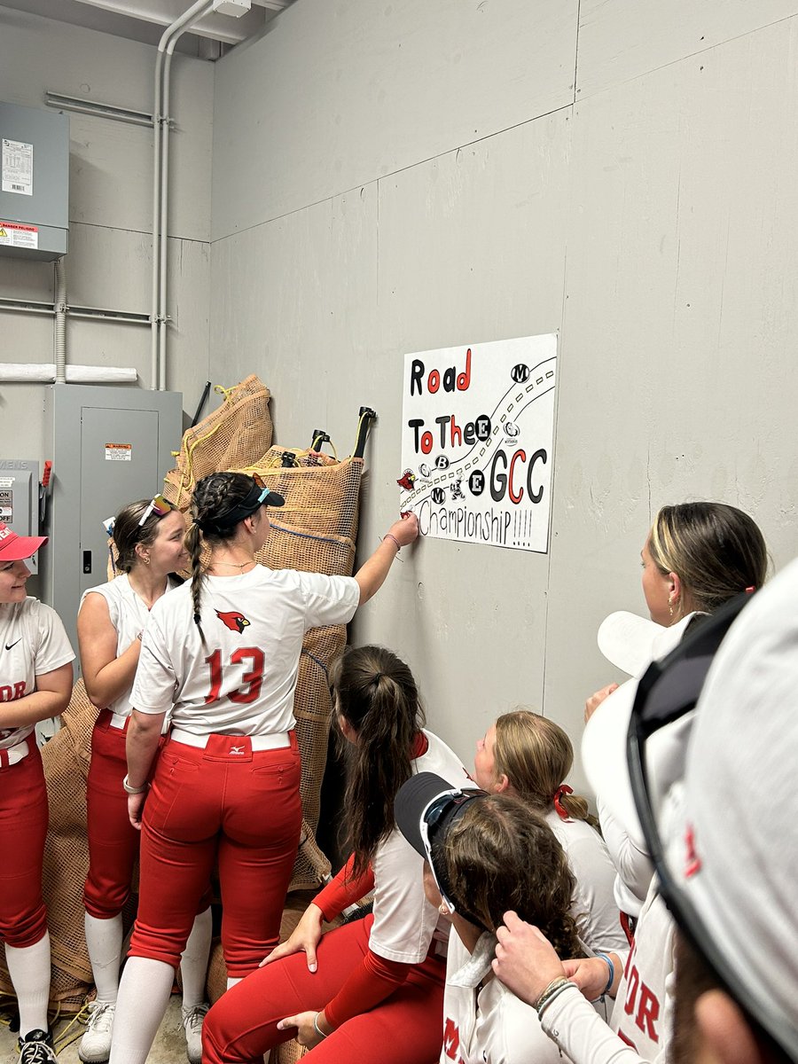 MHSsoftball2026's tweet photo. S/O goes to the best scorekeeper for making this happen.. @JKoBBs125 

We welcome you to the… HYPE HOUSE! 

Girls who have game milestones or just absolutely dominate get the honors of putting the Card emblem over the opponent. 👏🏻🙌🏻 love to see it! #justgettingstarted #flycards https://t.co/vHKunQxu1Q