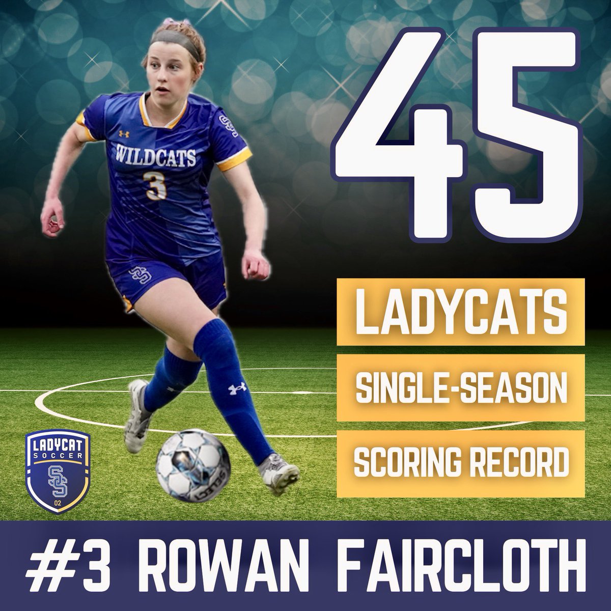 Coachbfaircloth's tweet photo. Record setting season for @ssladycatsoccer.  Proud Dad and AD for sure!  It’s a great day to be a Wildcat!  @RowanFaircloth @SSISDWildcats @CoachDylanB @LethalSoccer @MeanGreenSoccer https://t.co/e9AzFDYF0w