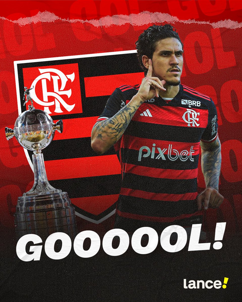 É DELE! É GOL DO PEDROOOOOOOOOO! 🔴⚫

O ARTILHEIRO DO ANO NO RUBRO-NEGRO ABRE O PLACAR NO MARACANÃ!

#FutebolBrasileiro #Libertadores #Flamengo #Pedro