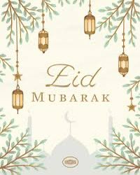 Eid Mubarak to all our families who were celebrating today!