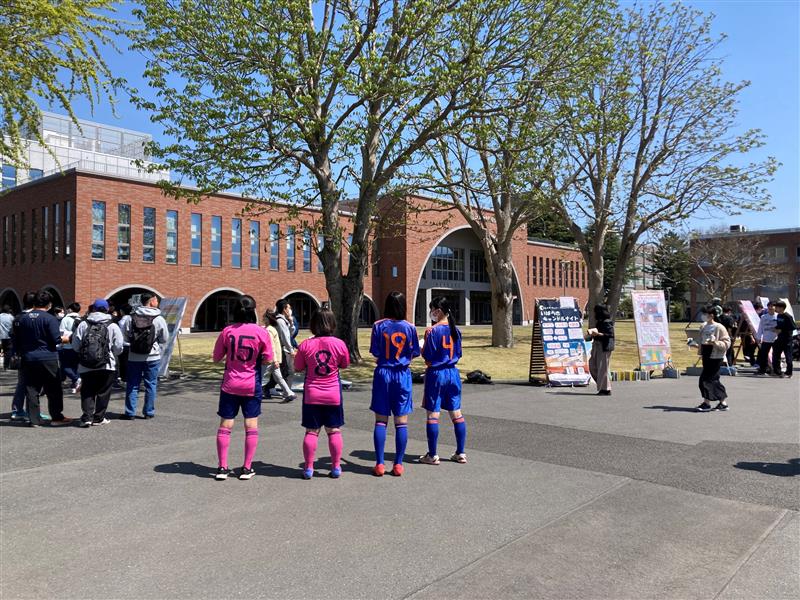 新歓祭まであと2日！！
各団体が今週ビラ配りを行っています。
大学生活を充実させるサークルが見つかるかも！！
新歓祭は4/13(土)9:30スタートです！
ぜひお越しください！！！

#茨大新歓祭2024 #春から茨大
#春から茨城大学