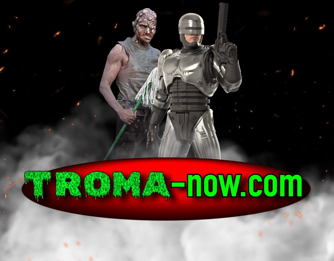 THE ROBOCOP SERIES JOINS TROMA NOW! Marathon two of your favorite avengers, both toxic and metal for only $4.99 a month! (The first month is FREE!) ☣️🛢️🤖 #robocop #tromanow #troma #tromateam #comedy #horror #80s #vintage #action #classicmovies #movies #toxicavenger