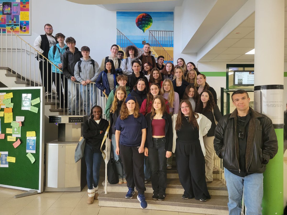 SupCittadino's tweet photo. OBHS students take part in the Duisburg Germany student exchange program. Another extraordinary opportunity to learn a global education. OB students will be more qualified to compete on the world stage. #OnlyInOB https://t.co/dW8ko4VKOn