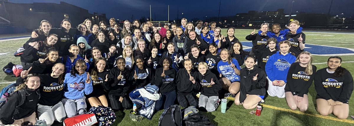 Congrats to girls track and field on defeating Adams tonight 84-44! @OAAathletics @MIPrepZone @RHSFalcons @MrWrinkleRHS