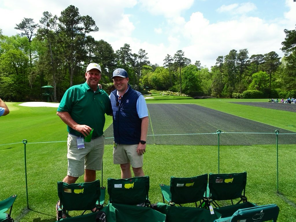 𝐀 𝐓𝐫𝐚𝐝𝐢𝐭𝐢𝐨𝐧 𝐔𝐧𝐥𝐢𝐤𝐞 𝐀𝐧𝐲 𝐎𝐭𝐡𝐞𝐫 Great day with a great group at Augusta National! #themasters