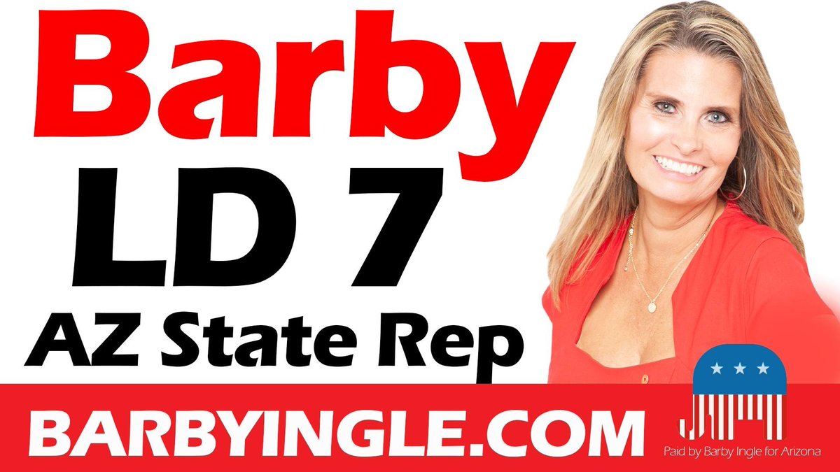 It's time for a change in Arizona politics, and #BarbyIngleForArizona is the leader we need! Her unwavering dedication to public service makes her the perfect candidate for State Representative in LD7. Learn more at barbyingle.com. #BarbyIngle #Pinal #Coconino #Gila