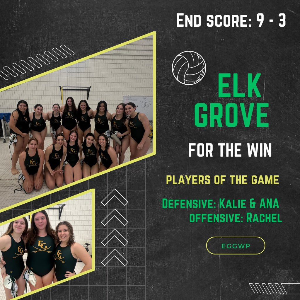Another dub tonight ‼️ EG came out on top with a 9-3 win over Wheeling. Our co-defensive players of the game are Ana and Kalie with a combined total of 22 steals! 👏🏼 Our offensive player of the game is Rachel with the hat trick. 🤩

<a href="/GrenAthletics/">Elk Grove High School Athletics</a>