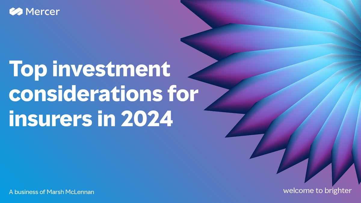 We assess the six considerations that we believe insurers should keep front of mind for investment strategies as they look into 2024 and beyond. Discover more: bit.ly/3VRuTu4 #insurance #investment #portfolios