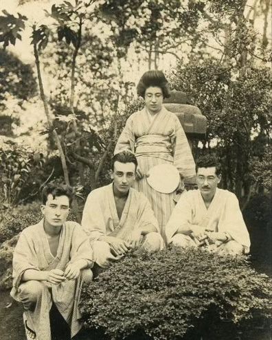 1890 A. D. Past History WMAF couple # 8 - Greek-Irish 🇬🇷🇨🇮 and Japanese 🇯🇵 Patrick Lafcadio Hearn was a writer, translator, journalist and teacher. Having left his home country in his late teens, he emigrated to the USA and later to Japan He married Setsuko 'Setsu' Koizumi