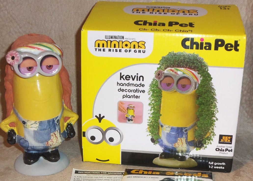 20meansspeed's tweet image. First, they named a Minion after me.
Now, I'm a Chia Pet.

I've never felt so honored in my life. 🥹

This is better than winning the lottery!! 💰 

#chiapet #chiapetkevin
@ChiaPetOfficial