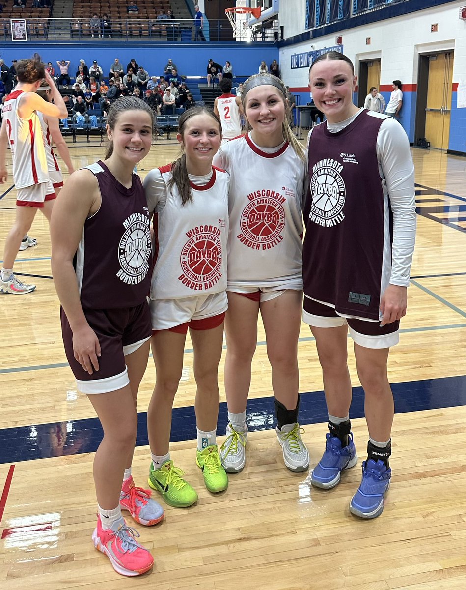 2024-Playmaker North Showcase Girls (@2024pmnorth) on Twitter photo So fun to watch these <a href="/NorthPlaymakers/">Playmakers North</a> <a href="/gracelatourell/">Grace LaTourell</a> <a href="/AukeeJaana/">Jaana Aukee</a> <a href="/EvaPeterson23/">Eva Peterson</a> <a href="/tresabaumgard/">tresa baumgard</a> on the floor together one last time at the DAYBA Border Battle tonight!!! So fun to watch these <a href="/NorthPlaymakers/">Playmakers North</a> <a href="/gracelatourell/">Grace LaTourell</a> <a href="/AukeeJaana/">Jaana Aukee</a> <a href="/EvaPeterson23/">Eva Peterson</a> <a href="/tresabaumgard/">tresa baumgard</a> on the floor together one last time at the DAYBA Border Battle tonight!!!
