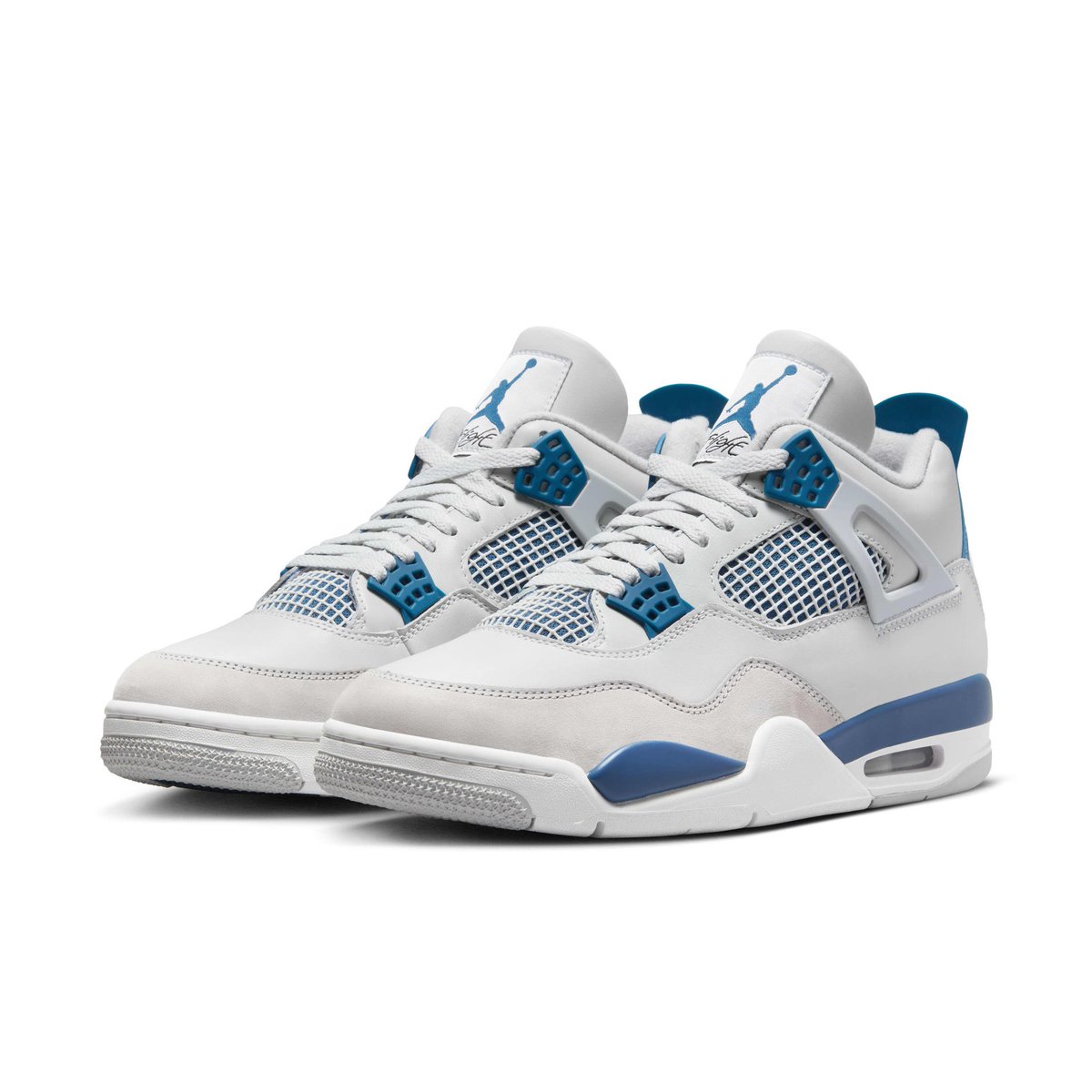 Air Jordan 4 'Military Blue' shock drop expected tomorrow at 12pm ET 💙