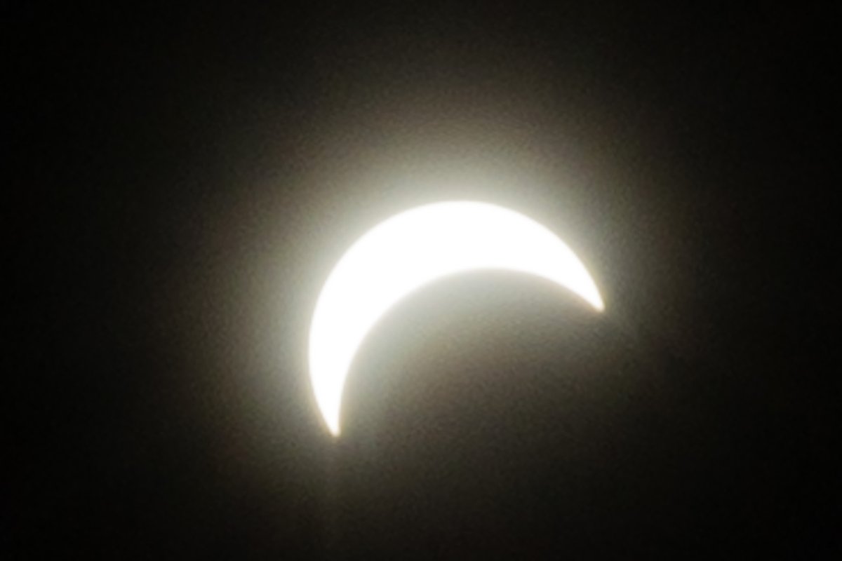 #Eclipse2024 Looks even cooler after I processed the RAW.