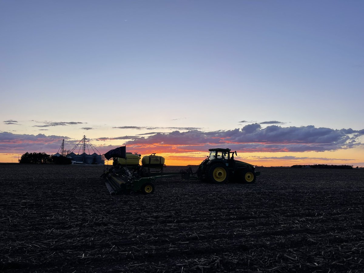 Doesn’t get much better #plant24 #johndeere
