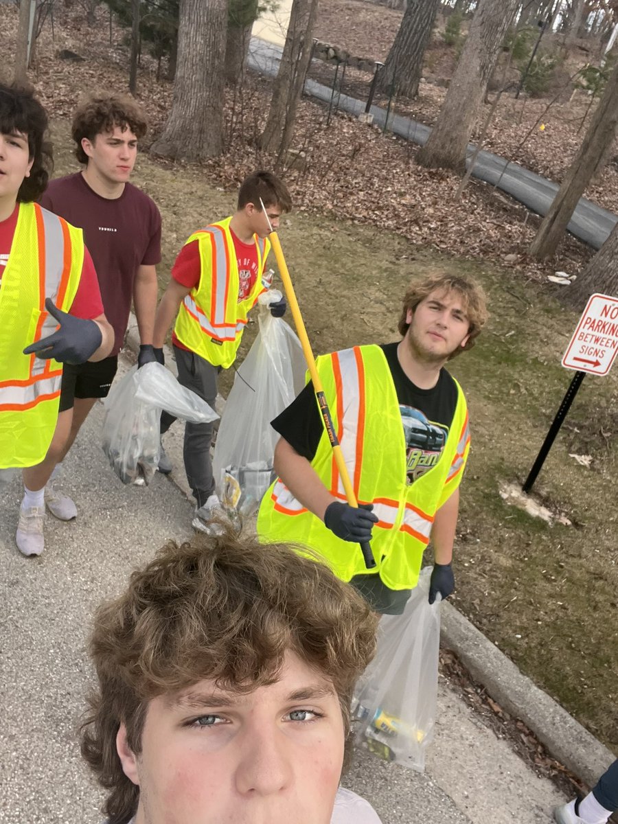 We Adopted a highwAy!!! The boys volunteered today to get our highwAy cleaned up and proper!!! Great Job Boys!!! #highwAy