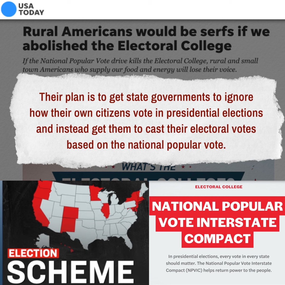 internetabyss's tweet image. 17 Democrats States are trying to subvert the US Constitution by making a pact of 270 electoral college votes. The pact is based on how left wing ran big cities vote in the U.S. and will decide the US presidency forever. The multi-state pact is 76% completed now!