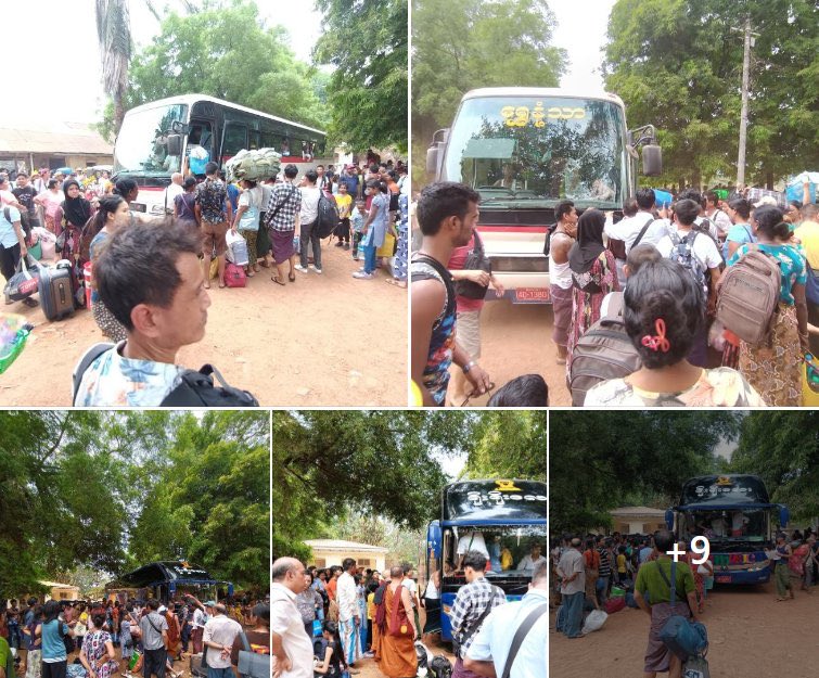 Passengers left stranded after #KNU insurgents and @NUGMyanmar #PDF terrorists used explosives on Yangon-Mawlamyaing railway. Yet the international community stay silent and blinded by the atrocious acts of terrorism. #WhatsHappeninglnMyanmar @RAIL