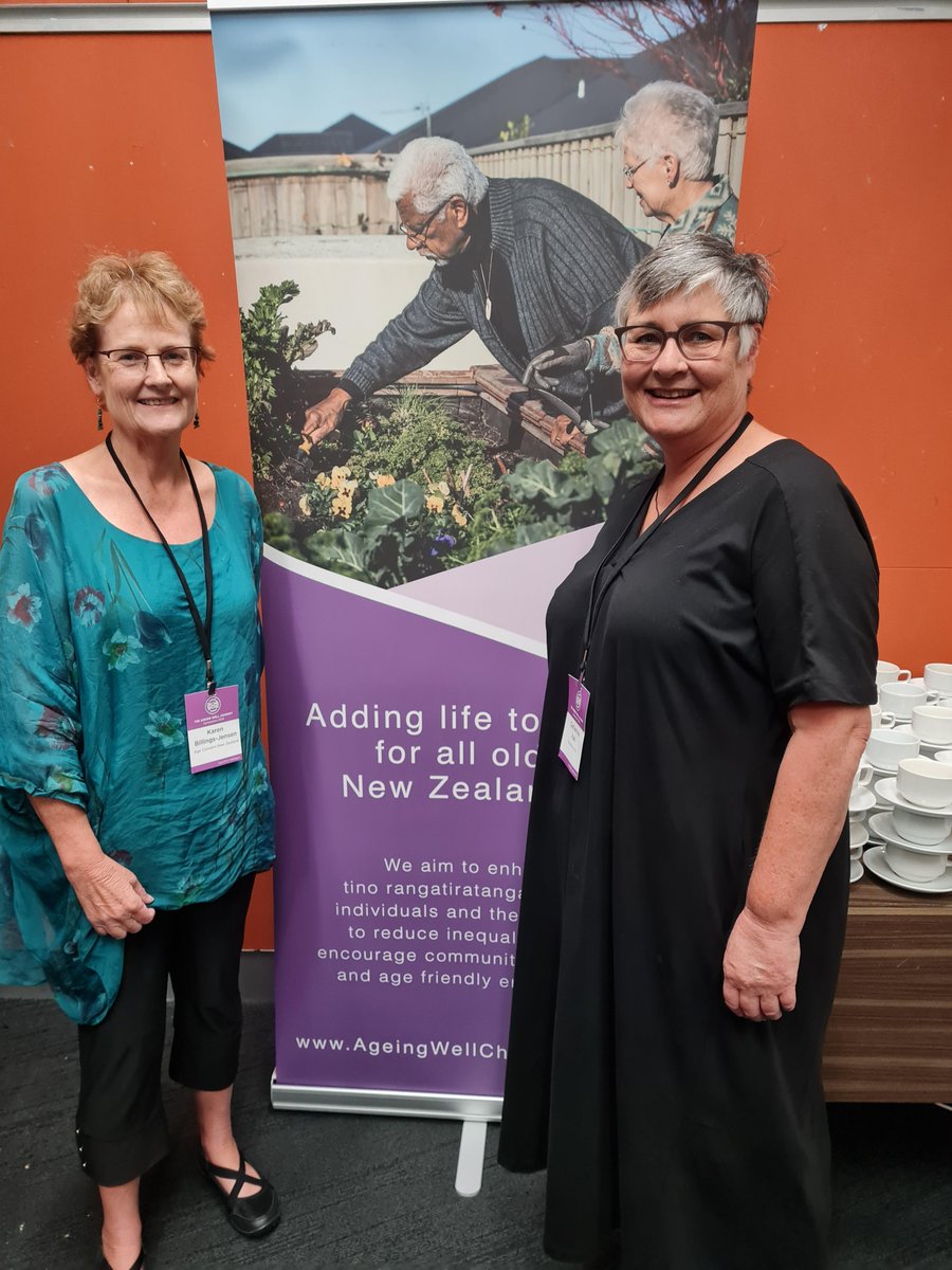 It's great to join many of our friends and partners like Age Concern NZ at the @ageingwellnz symposium this week in Wellington! This is a wonderful opportunity to engage in conversation about the future of ageing in Aotearoa New Zealand ✨ #AgeingWell #Dementia