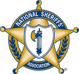the official logo of the national sheriff's association posted for no particular reason