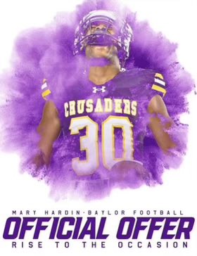 I am honored and blessed to say I have received an offer from @CruFootball