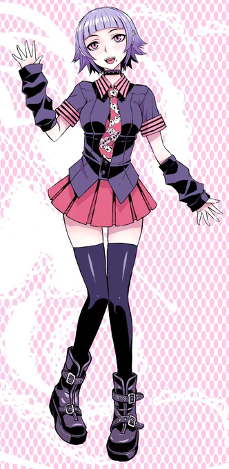 デート服の三輪さん 全身 