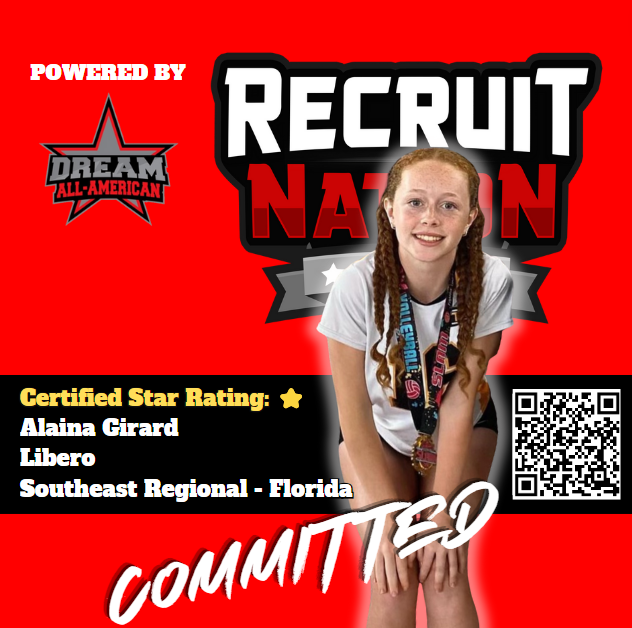 Athlete Spotlight: Alaina Girard is Set to Shine at the Recruit Nation Volleyball Showcase thenationalradar.com/post/athlete-s…