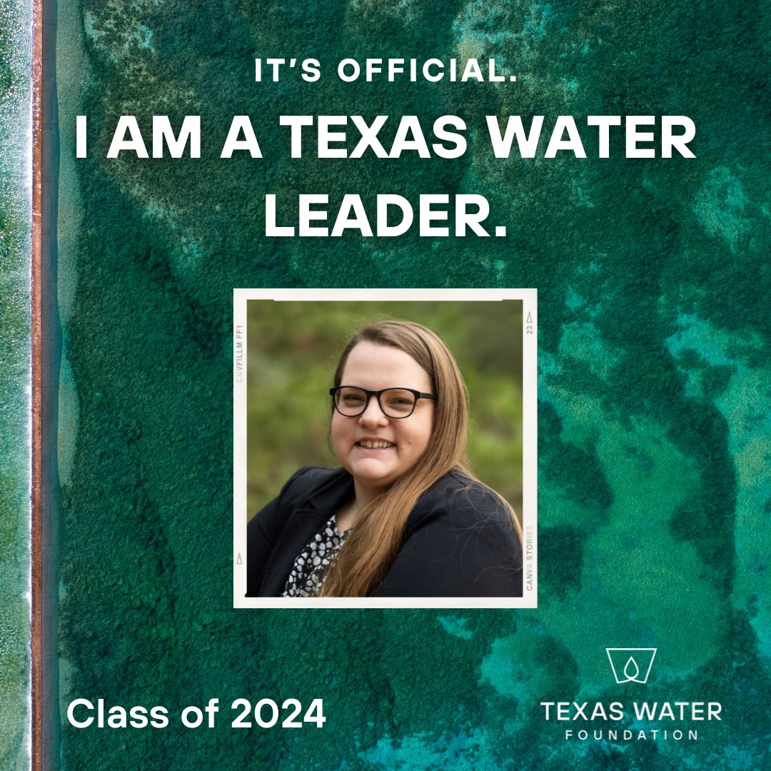 I'm excited to have been selected as a member of the 2024 Texas Water Leader class! I’m ready to embark on this transformative journey alongside fellow changemakers, dedicated to shaping a secure water future for Texas and beyond. @TexasWaterFoundation #TexasWaterLeaders