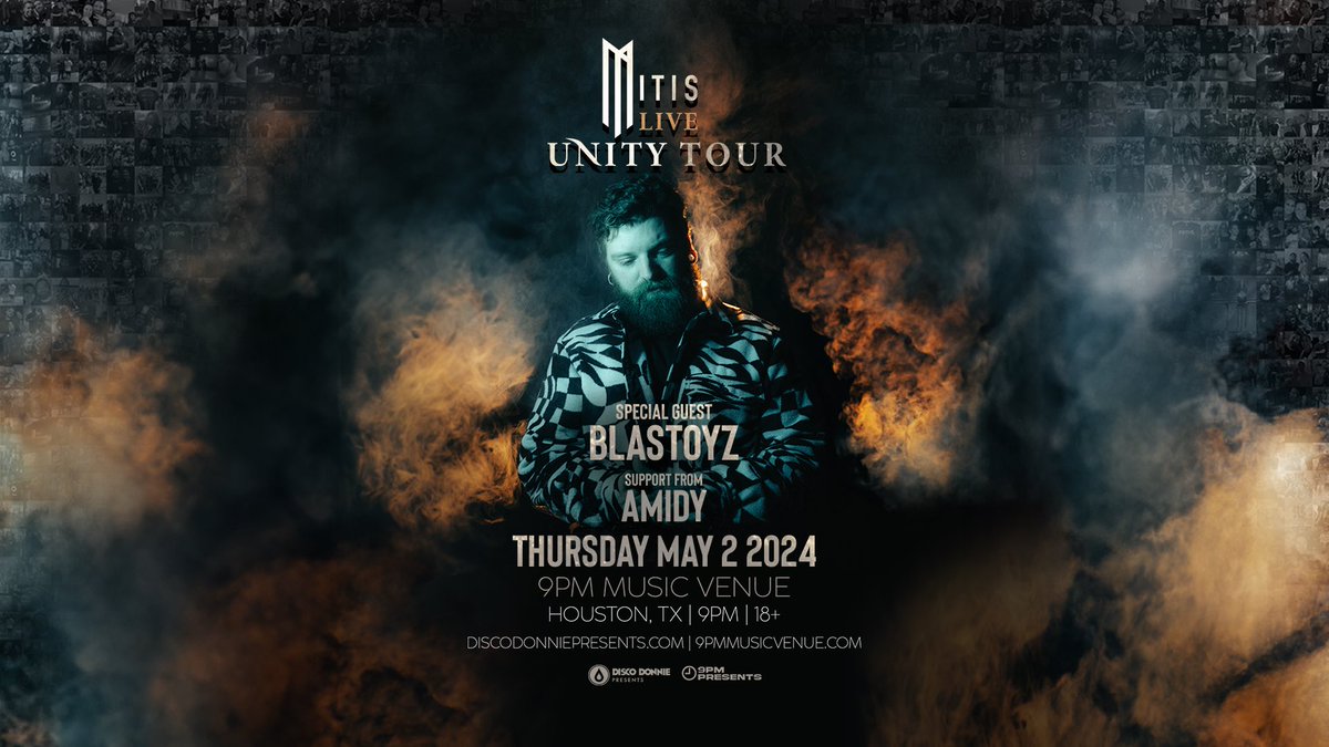 Houston RT/Like for a chance to win 2 tickets to @MitisOfficial Live Unity Tour! 🥳 Must follow @MitisOfficial @TexasEDMFamily 🔥 Ends 5/1 Tickets & Info: seetickets.us/event/MitiS-HO…