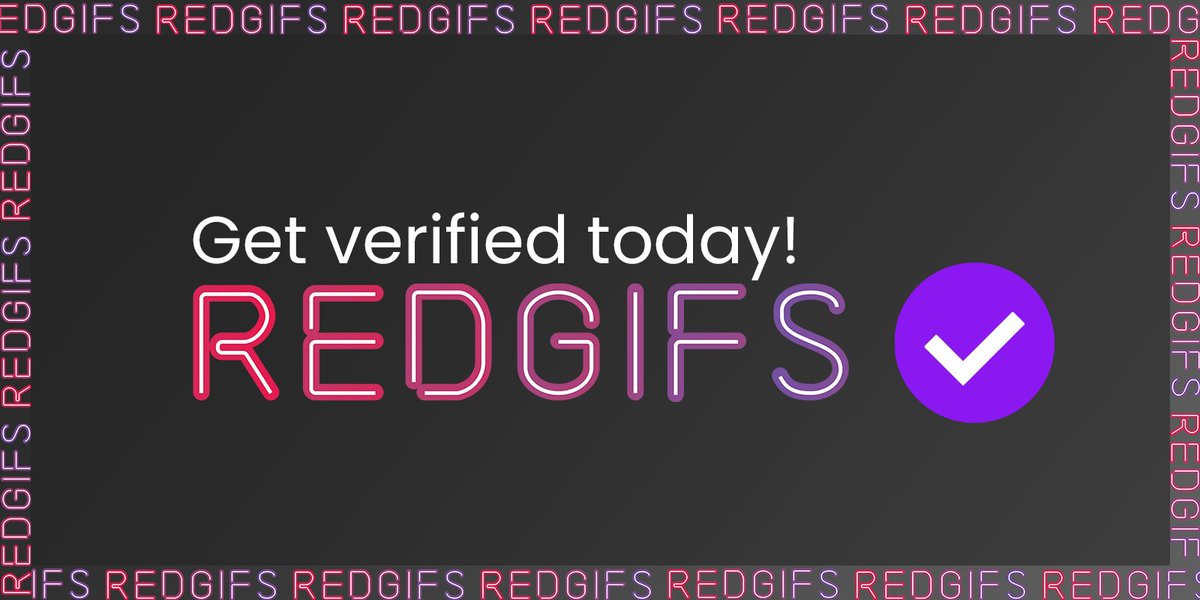 New to RedGIFs? Get verified here: redgifs.com/user/verify ✅ Once verified, you'll be able to add social links to your profile and descriptions to your uploads 📝 You'll also gain access to cool features like pinned posts and our data dashboard for creators 📌📈