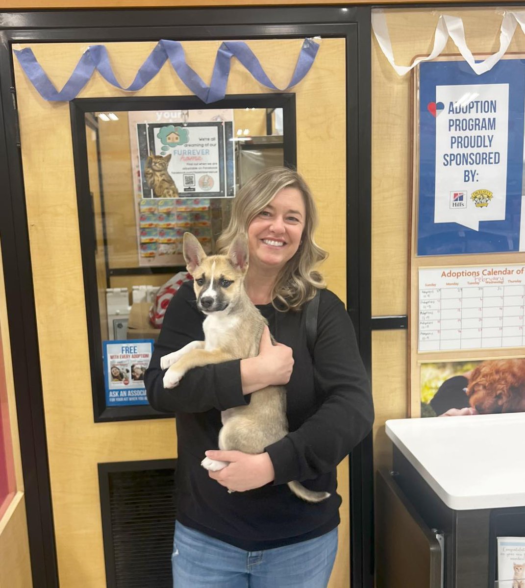 😍Adopted!!😍
Congratulations to sweet little Deedee who found herself the most loving home with her new momma who fostered to adopt her!
 We are so happy for you all!
#gotchaday #fureverhome #puppies #adoptdontshop #petsmartcharities #whiskerwednesday