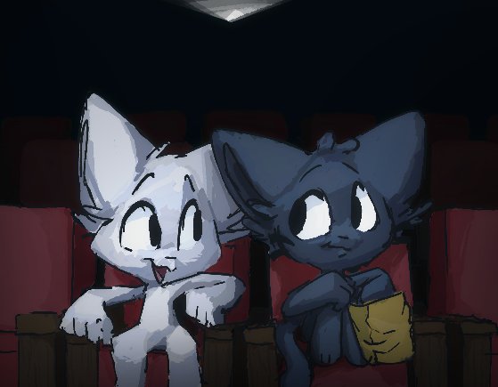 Cthonicus's tweet photo. what movie will they watch hmm https://t.co/ZXHDGYmIWl