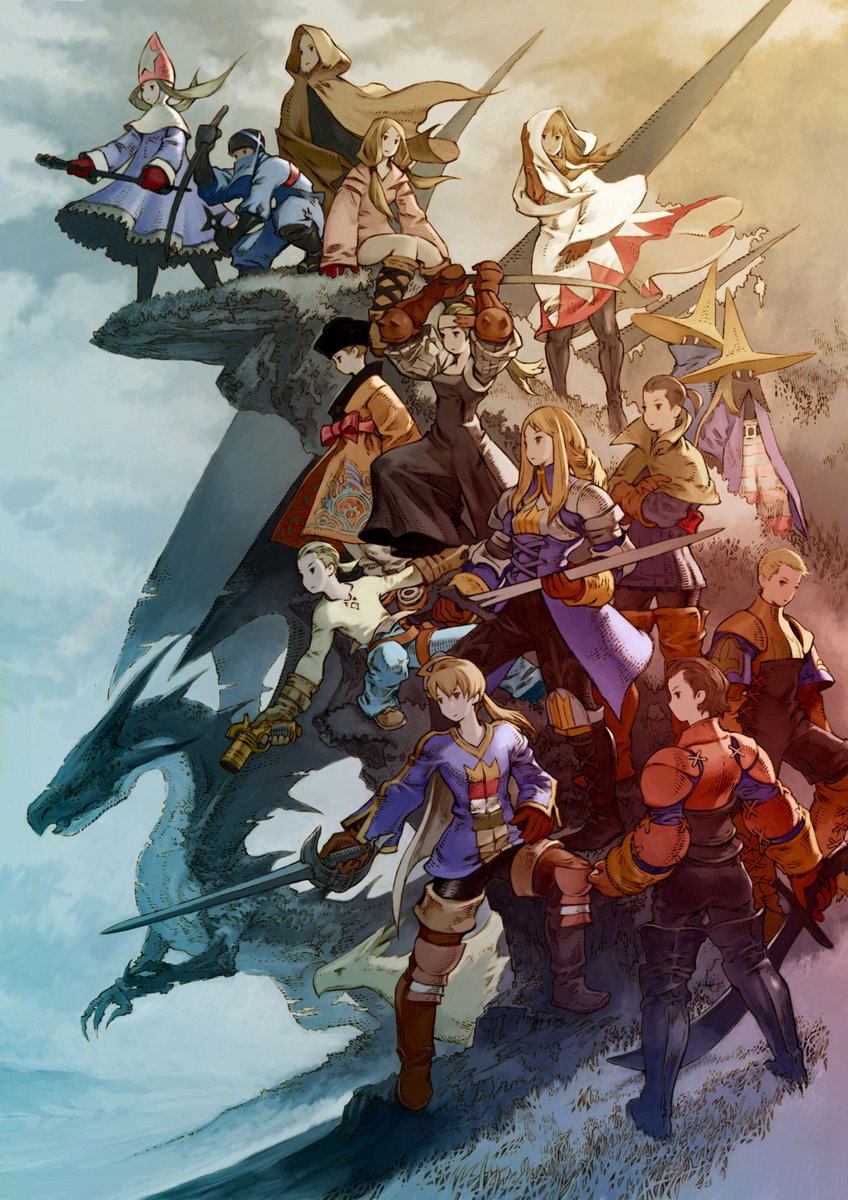 Official art | Final Fantasy Tactics: The War of the Lions

Artist: Akihiko Yoshida