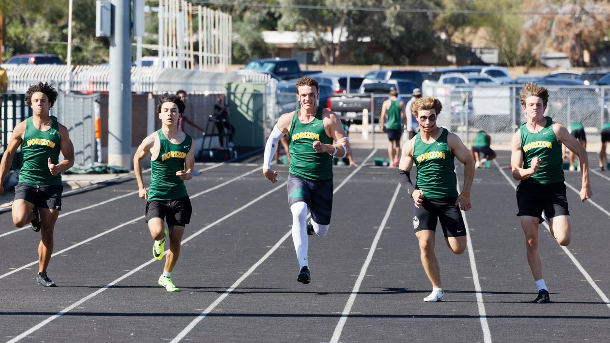 Track Day at HHS. Beautiful day, great young men and women.