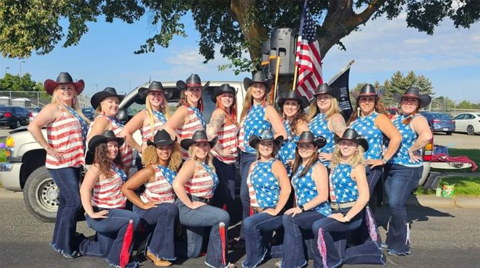 JUST IN: An all female dance group were kicked out of the Emerald City Hoedown in Seattle because their American flag shirts were considered “offensive and triggering” to audience members. The group was told that they’d be boo’d and yelled at before going on, but when this