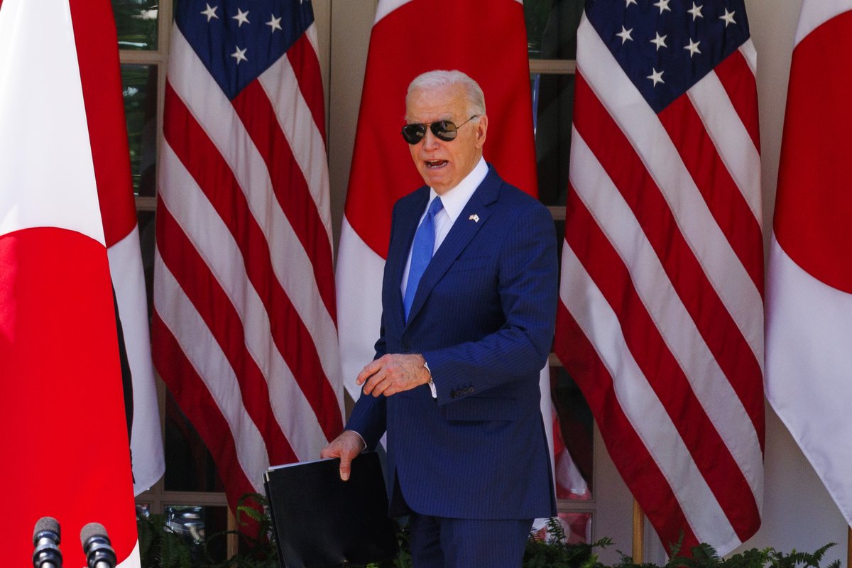 ASchwaTweets's tweet photo. President @JoeBiden hosted Japanese PM Fumio Kishida @kishida230 during his state visit to the United States. Photos by Aaron Schwartz. https://t.co/ysMAB2PZ1D