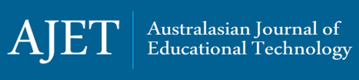 The latest issue of #AJET has just been released! Packed full of interesting research on automated feedback , AI interaction, digital fluency, impact of tailored emails to students, visual literacy/data storytelling dashboards, & inclusive technologies: ajet.org.au/index.php/AJET…