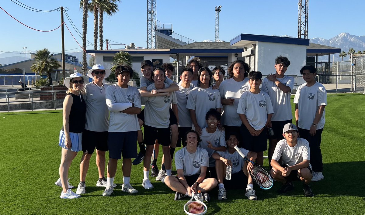 Men’s Tennis 🎾 with a big win today!
Cavs 12
Chino 6
They are now 12-3 overall and 7-1 in league, tied for first place. #bewareTHEclair #daretobe
