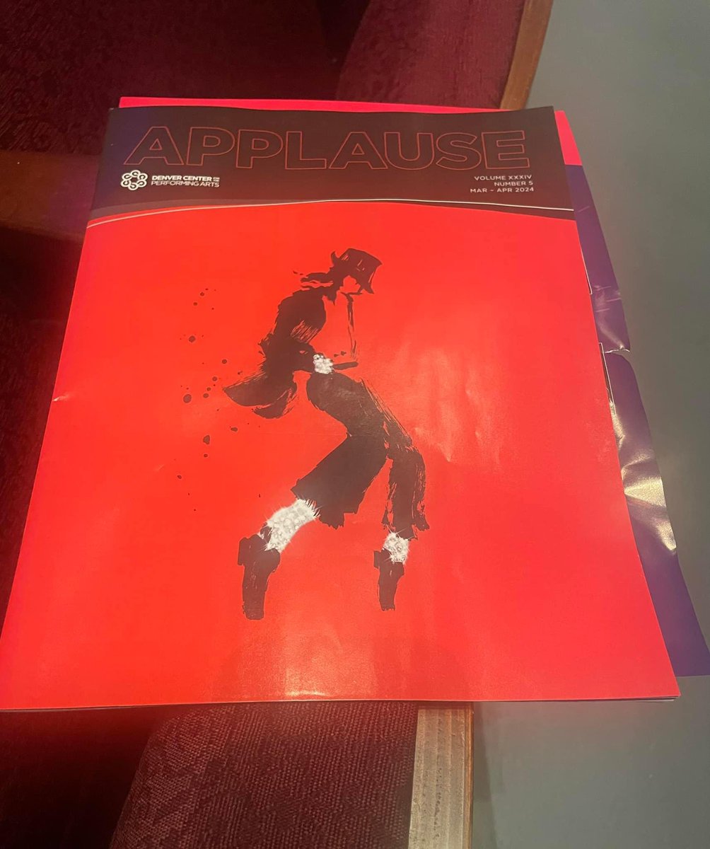 Gonna be startin’ somethin’ tonight in the Mile High City! In the house for a special Media Night performance of @MJtheMusical! Showtime!! #MJtheMusicalTour #Denver