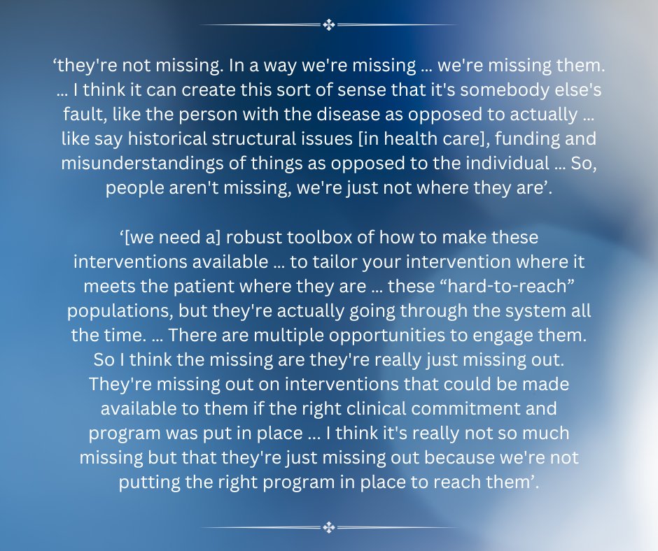Drug&AlcoholReview (@apsad_dar) on Twitter photo Open Access - The ‘missing’ in the ‘endgame’ of hepatitis C elimination: A qualitative study in New South Wales, Australia
<a href="/carlatreloar/">Carla Treloar</a> @kari_lancaster <a href="/tim__rhodes/">Tim rhodes</a> <a href="/LiseLafferty/">Dr Lise Lafferty</a>  <a href="/JoanneBryant14/">Joanne Bryant (she/her)</a> Jake Rance
<a href="/UNSW/">UNSW</a> <a href="/GoldsmithsUoL/">Goldsmiths, University of London</a> <a href="/LSHTM/">London School of Hygiene & Tropical Medicine</a> <a href="/KirbyInstitute/">Kirby Institute, UNSW</a>
onlinelibrary.wiley.com/doi/10.1111/da… Open Access - The ‘missing’ in the ‘endgame’ of hepatitis C elimination: A qualitative study in New South Wales, Australia
<a href="/carlatreloar/">Carla Treloar</a> @kari_lancaster <a href="/tim__rhodes/">Tim rhodes</a> <a href="/LiseLafferty/">Dr Lise Lafferty</a>  <a href="/JoanneBryant14/">Joanne Bryant (she/her)</a> Jake Rance
<a href="/UNSW/">UNSW</a> <a href="/GoldsmithsUoL/">Goldsmiths, University of London</a> <a href="/LSHTM/">London School of Hygiene & Tropical Medicine</a> <a href="/KirbyInstitute/">Kirby Institute, UNSW</a>
onlinelibrary.wiley.com/doi/10.1111/da…