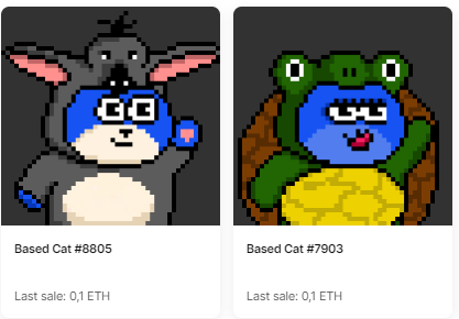 Mandarinemarie_'s tweet photo. + 2000 #BasedCat sales in less than 10 hours since mint and carnival traits trading at a #based price
https://t.co/kkYIkYfsEt
What's your favorite carnival cat? https://t.co/1XPp12v0AW