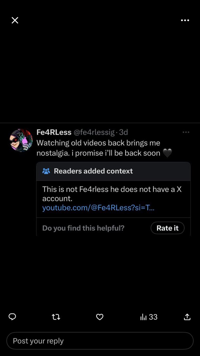 Reggie9520861's tweet photo. @K9044Speci21772 @fe4rlessig He ain’t real lil bro https://t.co/AKjLSodB5G